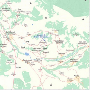 Map of Chantaussel